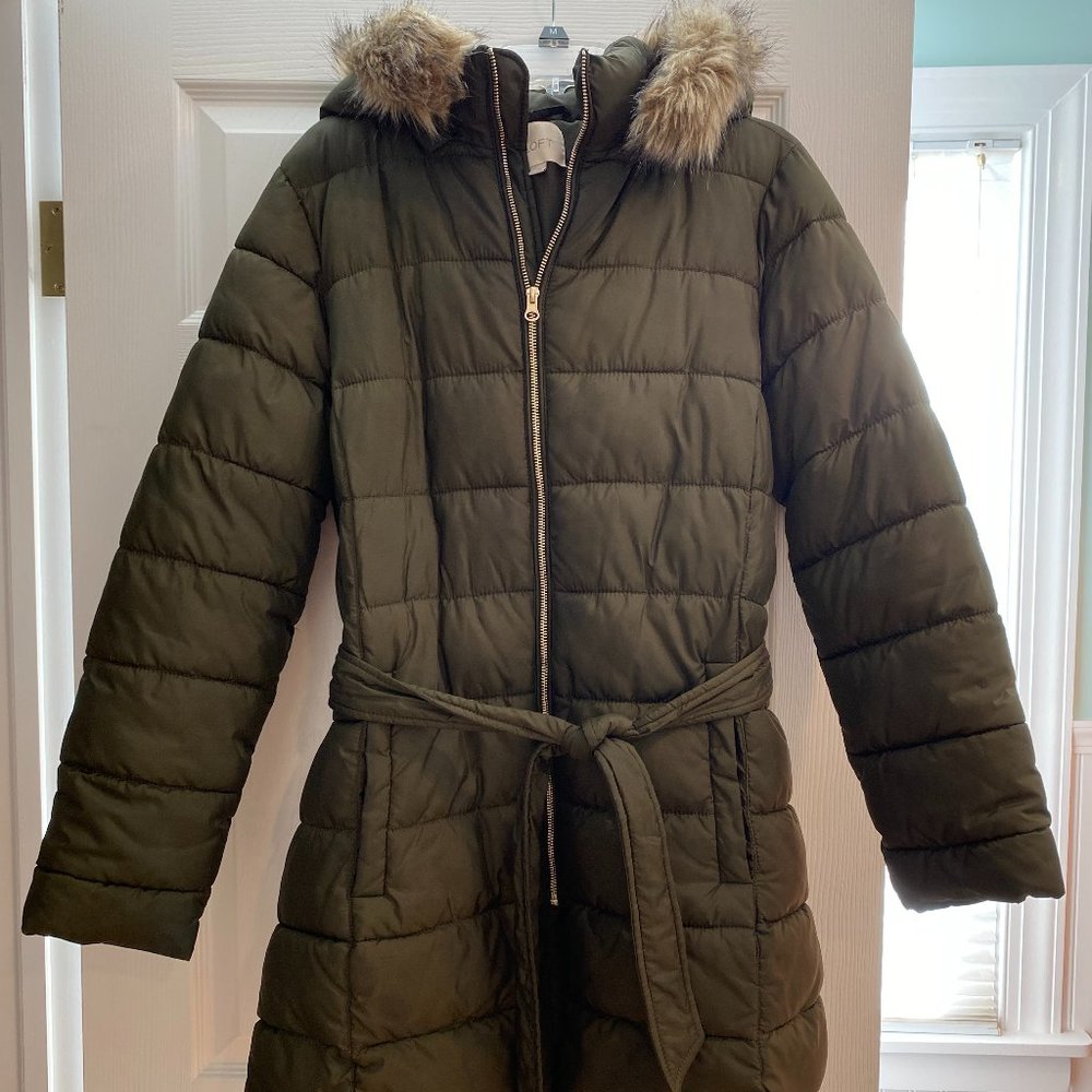 LOFT - Large, Forest Green, Parka